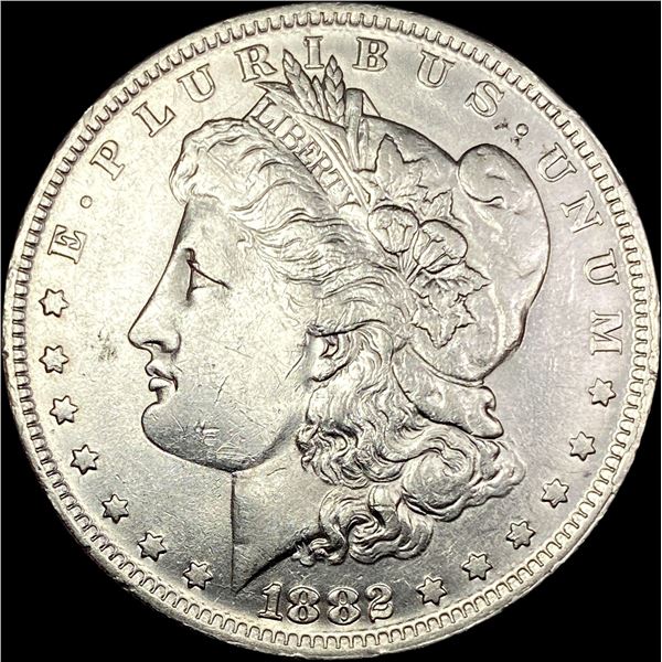 1882-O Morgan Silver Dollar CLOSELY UNCIRCULATED