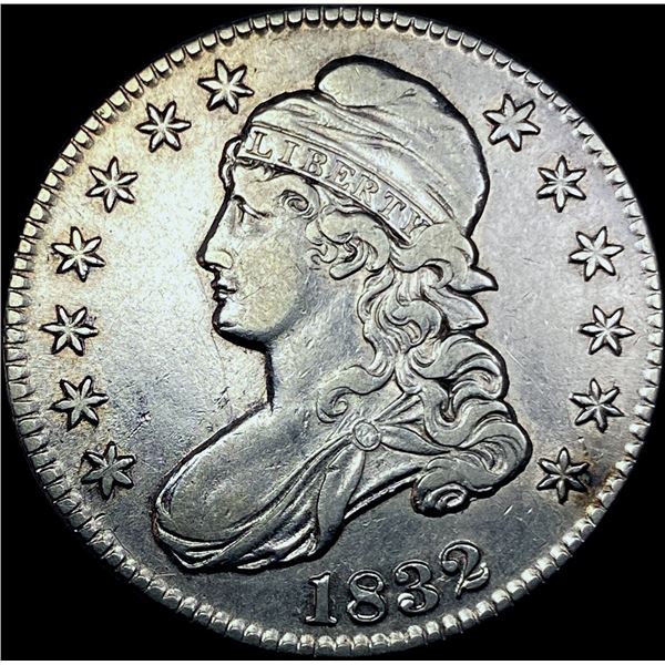 1832 Capped Bust Half Dollar SUPERB GEM BU