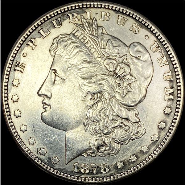1878 Silver Morgan Dollar CLOSELY UNCIRCULATED