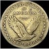 Image 2 : 1917-D Silver Standing Liberty Quarter LIGHTLY CIRCULATED