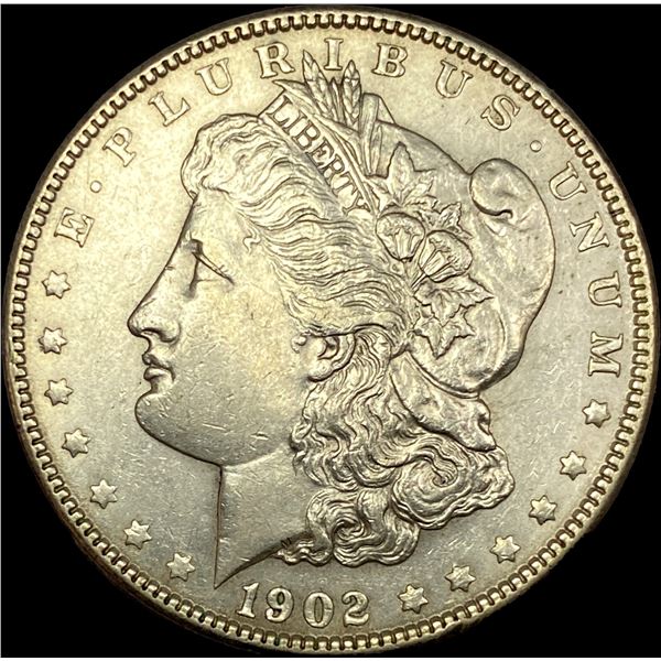 1902 Silver Morgan Dollar CLOSELY UNCIRCULATED