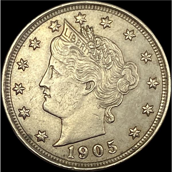 1905 Liberty Head Nickel CHOICE AU