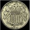 Image 1 : 1883 Shield Nickel NEARLY UNCIRCULATED