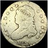 Image 1 : 1825 Capped Bust Silver Quarter NICELY CIRCULATED