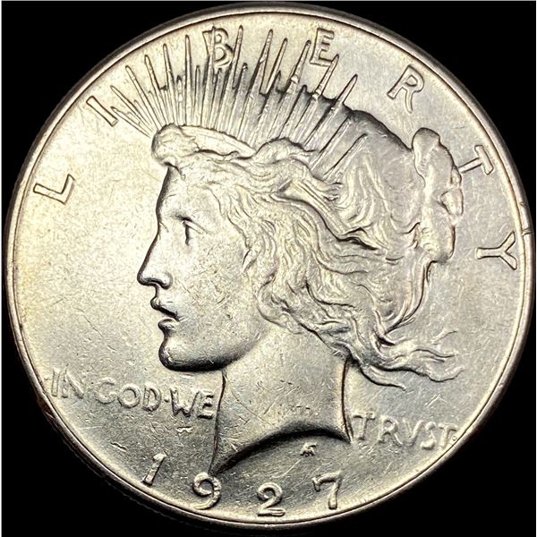 1927-S Silver Peace Dollar CLOSELY UNCIRCULATED