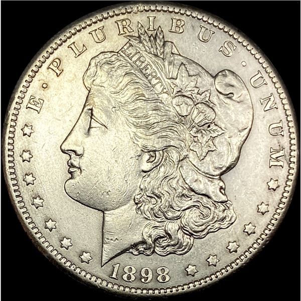 1898-S Silver Morgan Dollar CLOSELY UNCIRCULATED