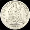 Image 1 : 1856 Seated Liberty Silver Half Dime NEARLY UNCIRCULATED