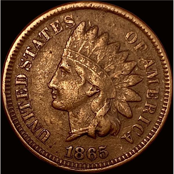 1865 Indian Head Cent NEARLY UNCIRCULATED