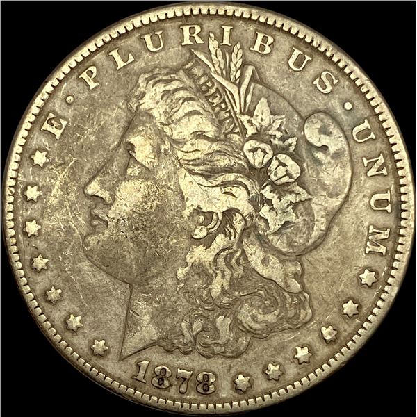 1878-S Silver Morgan Dollar LIGHTLY CIRCULATED
