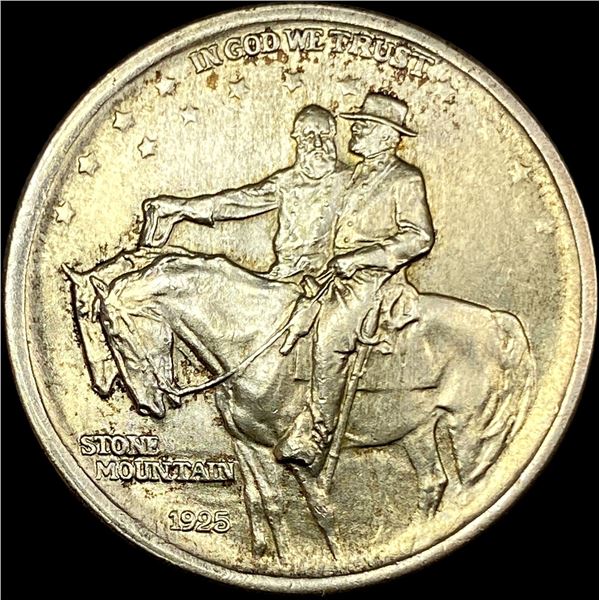 1925 Silver Half Dollar Stone Mountain UNCIRCULATED