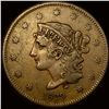 1839 Braided Hair Large Cent NEARLY UNCIRCULATED