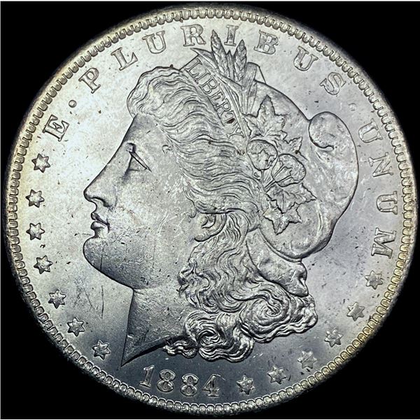 1884 Morgan Silver Dollar CHOICE BU