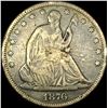 Image 1 : 1876-CC Silver Half Dollar LIGHTLY CIRCULATED