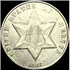Image 1 : 1862 Silver Three-Cent Piece CLOSELY UNCIRCULATED