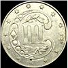 Image 2 : 1862 Silver Three-Cent Piece CLOSELY UNCIRCULATED