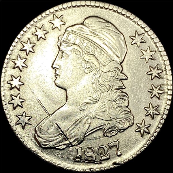 1827 Capped Bust Half Dollar CLOSELY UNCIRCULATED