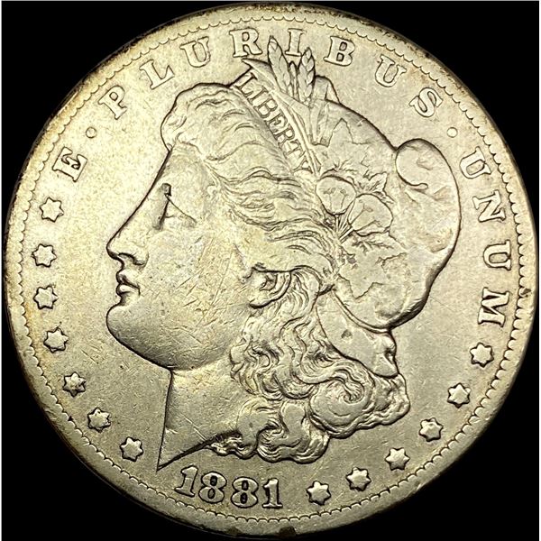 1881-CC Silver Morgan Dollar LIGHTLY CIRCULATED