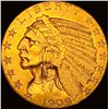 Image 1 : 1909-D Indian Head Half Eagle $5 Gold UNCIRCULATED