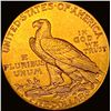 Image 2 : 1909-D Indian Head Half Eagle $5 Gold UNCIRCULATED