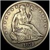 Image 1 : 1872 Silver Half Dollar (Seated Liberty) NEARLY UNCIRCULATED