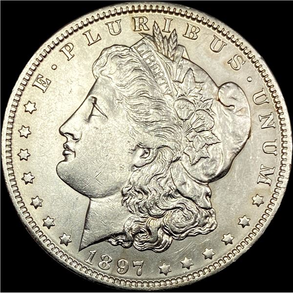 1897 Morgan Silver Dollar CLOSELY UNCIRCULATED