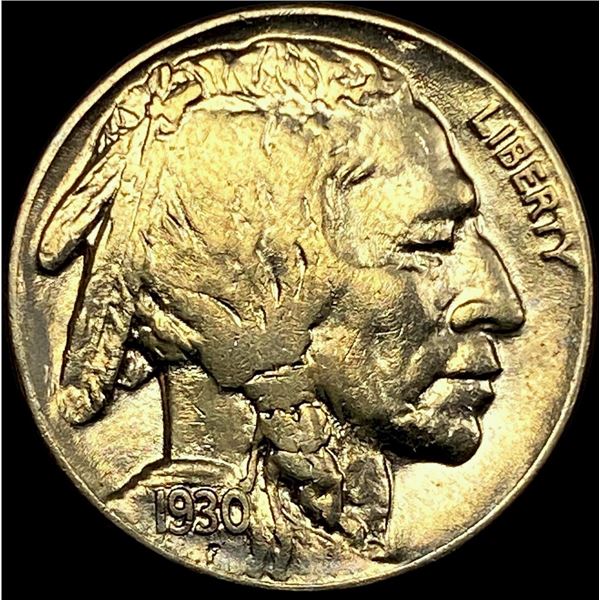 1930-S Nickel Buffalo Five Cents CLOSELY UNCIRCULATED