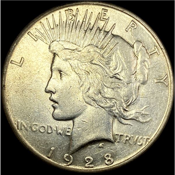 1928 Peace Silver Dollar CLOSELY UNCIRCULATED