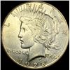 Image 1 : 1928 Peace Silver Dollar CLOSELY UNCIRCULATED