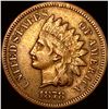 Image 1 : 1878 Indian Head Cent NEARLY UNCIRCULATED