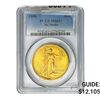Image 1 : 1908 $20 Gold Double Eagle PCGS MS63+ No Motto