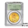 Image 1 : 1928 $20 Gold Double Eagle PCGS MS64