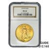 Image 1 : 1914-D $20 Gold Double Eagle NGC MS64