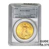 Image 1 : 1924 $10 Gold Eagle PCGS MS63