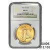 Image 1 : 1911-S $20 Gold Double Eagle NGC MS63