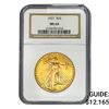Image 1 : 1927 $20 Gold Double Eagle NGC MS64