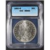 Image 1 : 1881-S MORGAN DOLLAR ICG MS65