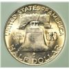 Image 3 : 1959 FRANKLIN HALF DOLLAR NTC GEM BU FBL