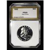 Image 1 : 1962 FRANKLIN HALF PCI SUPERB GEM PROOF DCAM