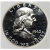 Image 2 : 1962 FRANKLIN HALF PCI SUPERB GEM PROOF DCAM