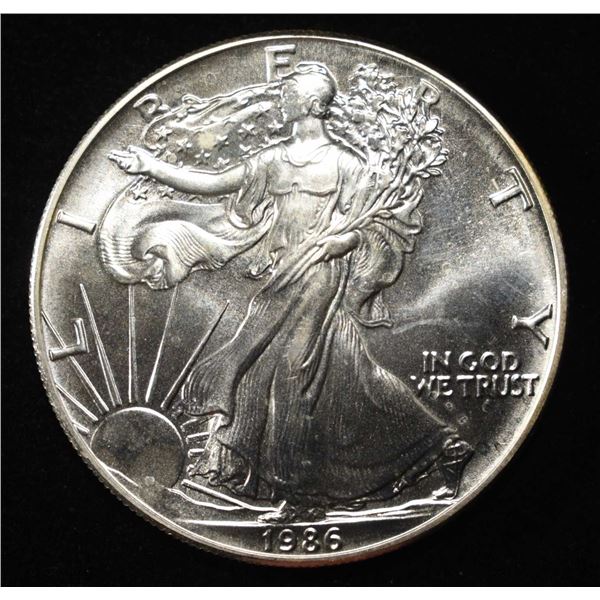 1986 AMERICAN SILVER EAGLE