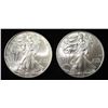 Image 1 : 2008,09 AMERICAN SILVER EAGLES