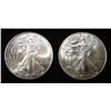 Image 1 : 2009,11 AMERICAN SILVER EAGLES