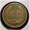 Image 2 : 1860 INDIAN CENT XF/AU POINTED BUST
