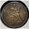 Image 1 : 1876 LIBERTY SEATED DIME NICE AU/UNC