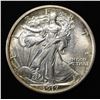 Image 1 : 1917-D WALKING LIBERTY HALF DOLLAR OBV CH BU