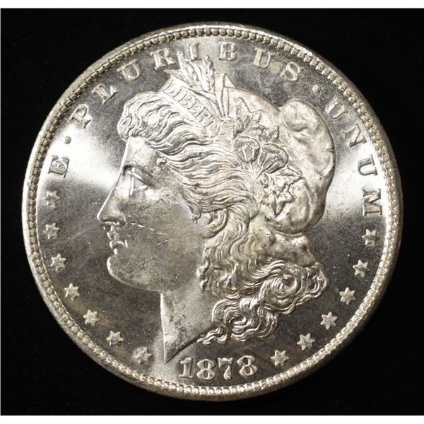 1878-S MORGAN DOLLAR CH BU