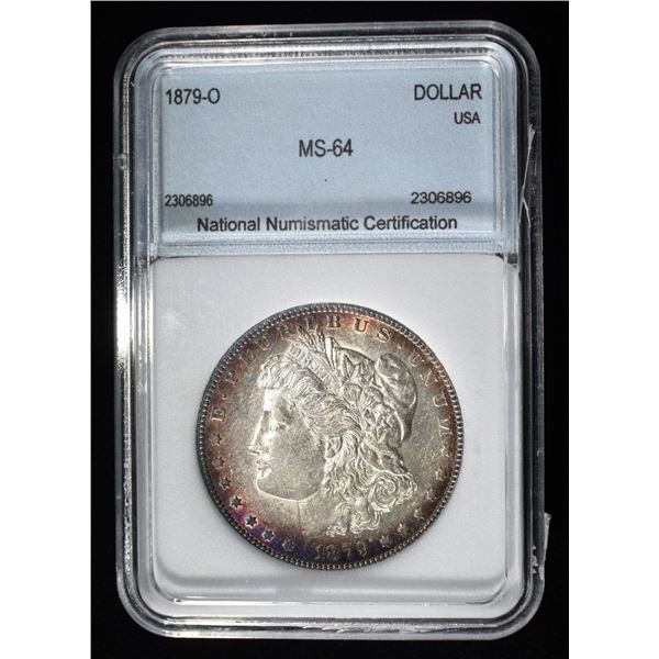 1879-O MORGAN DOLLAR CH/GEM BU