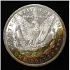 Image 2 : 1884-O MORGAN DOLLAR CH/GEM BU COLOR REV.
