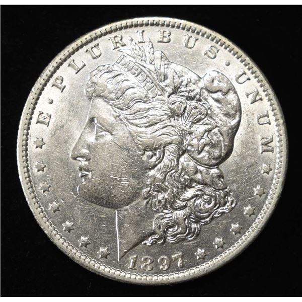 1987-O MORGAN DOLLAR CH AU