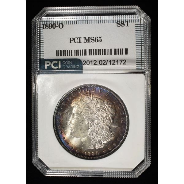 1890-O MORGAN DOLLAR GEM BU